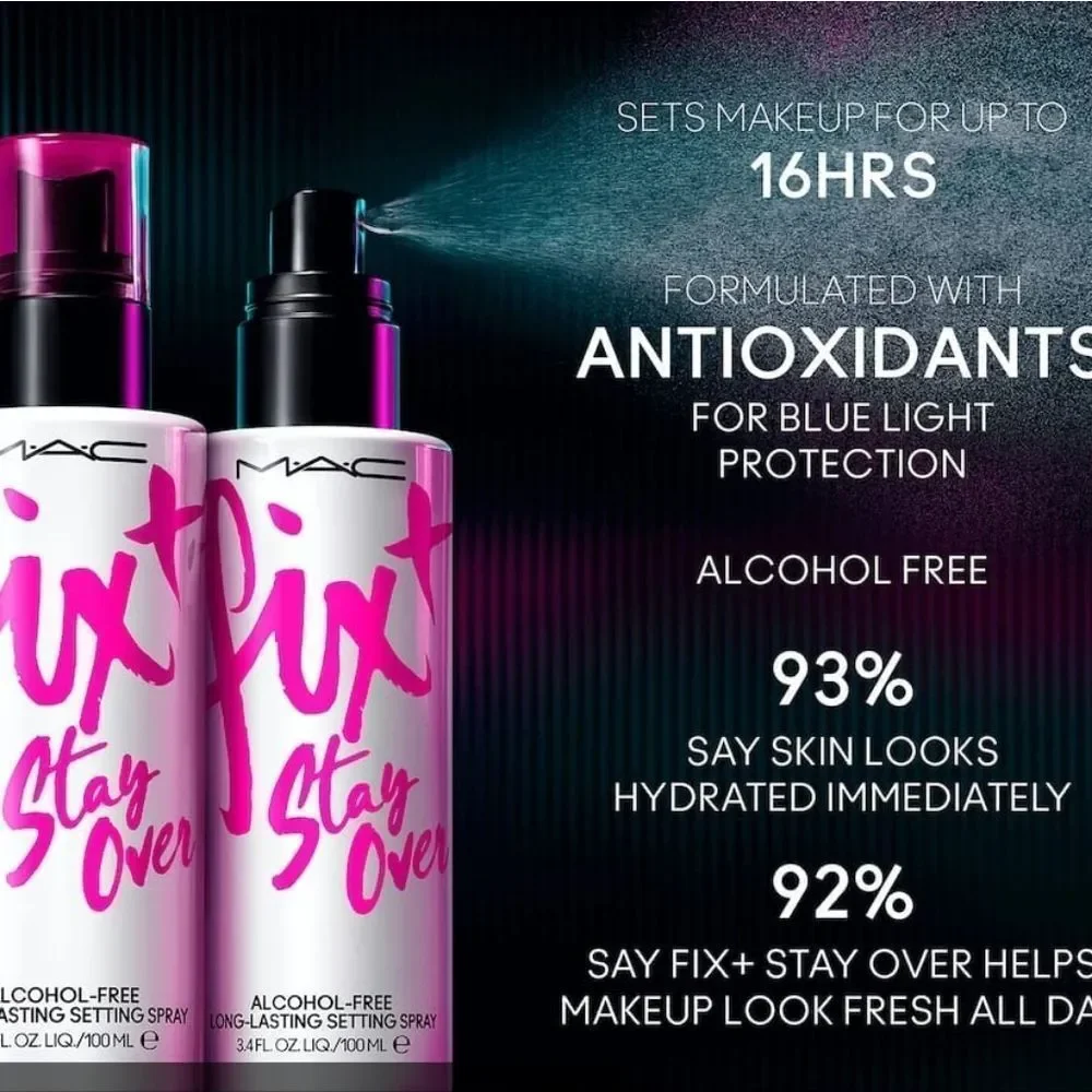 Mac Fix + Stay Over 16-Hour Long Lasting Setting Spray